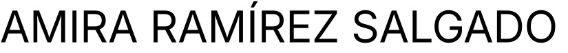 Amira Ramírez Salgado
